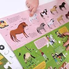 PUZZLE 84 ELEMENTOS CABALLO STUD CZU CZU 491255