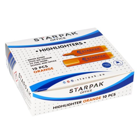 ILUMINADOR NARANJA 10 UDS STARPAK 230984