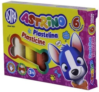 PLASTICINA 6 COLORES ASTRINO AS PUD ASTRA 303221001 ASTRA