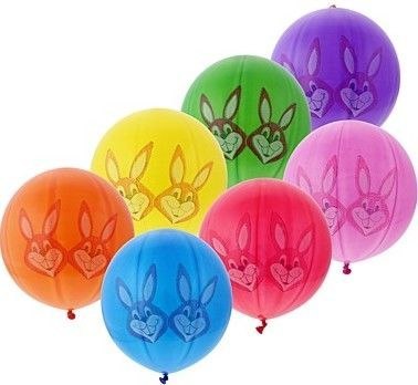 GLOBO BOLA CON ESTAMPADO GO MIX FOL PACK50PZS GODAN