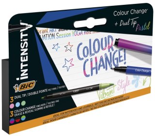 BOLIGRAFOS 2 CARAS 6 COLORES 3 COLORES PASTEL INTENSIDAD BIC 503895 BIC