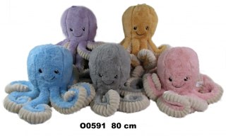 PELUCHE PULPO 80 CM SUN-DAY O0591 SUN-DAY