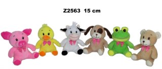 PELUCHE ANIMAL 14CM SA MIX Z2563 SUN-DAY