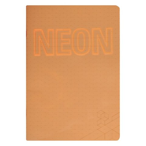 LIBRETA A4/42K CUADRO ENCUADERNACIÓN PP NEON FOL A 10 KOH-I-NOOR ZES-A442KR KOH-I-NOOR