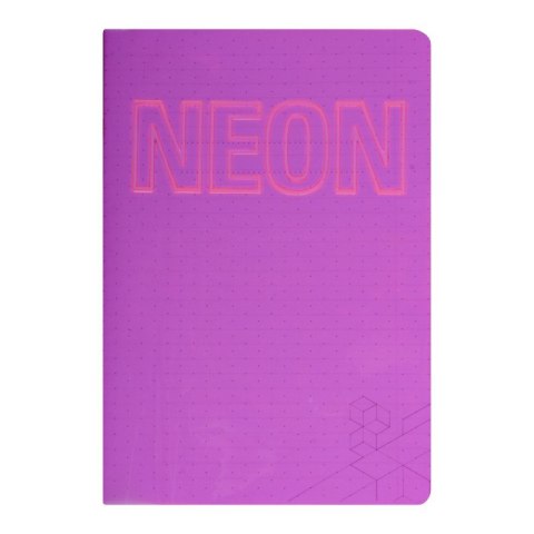 LIBRETA A4/42K CUADRO ENCUADERNACIÓN PP NEON FOL A 10 KOH-I-NOOR ZES-A442KR KOH-I-NOOR