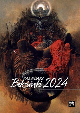 Calendario 2024 Beksiński A3 patrón 6 paredes