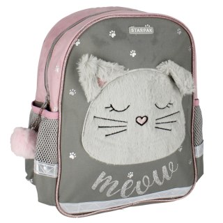 MOCHILA MIDI GATO FELPA STARPAK STARPAK