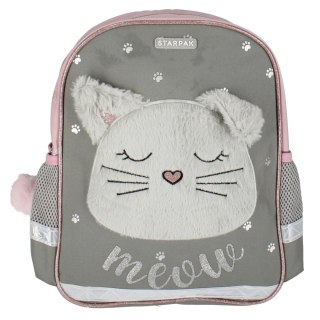 MOCHILA MIDI GATO FELPA STARPAK STARPAK