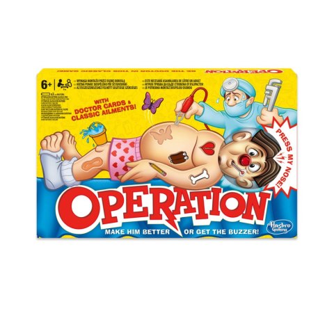 JUEGO HASBRO OPERACIÓN CLÁSICA B2176 PUD4