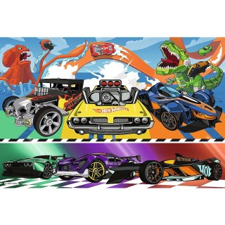 PUZZLE 100 ELEMENTÓW HOT WHEELS PĘDZĄCE SAMOCHODY TREFL 16466 TR TREFL