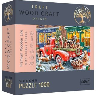 Puzzle drewniane Pomocnicy Świętego Mikołaja 1000 elementów