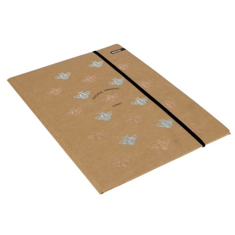 TECZKA Z GUMKĄ PAPIEROWA A4 KRAFT LINER HS BENIAMIN 100464 BENIAMIN