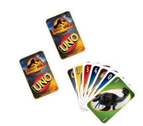 JUEGO MATTEL UNO JURASSIC WORLD 3 GXD72 PUD8