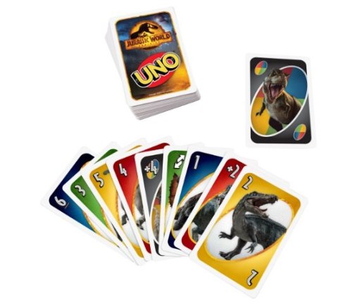 JUEGO MATTEL UNO JURASSIC WORLD 3 GXD72 PUD8