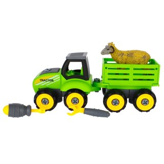 TRACTOR VOLTEADOR CON ACCESORIOS MEGA CREATIVE 483084