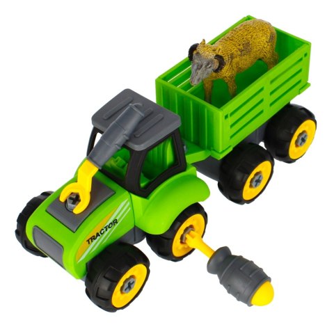 TRACTOR VOLTEADOR CON ACCESORIOS MEGA CREATIVE 483084