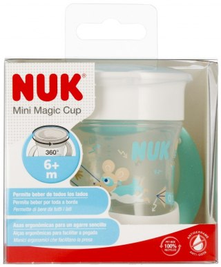 NUK MP KUBEK 160 ML 6M MINI MAGIC CUP TURKUSOWY 10751278 NUK