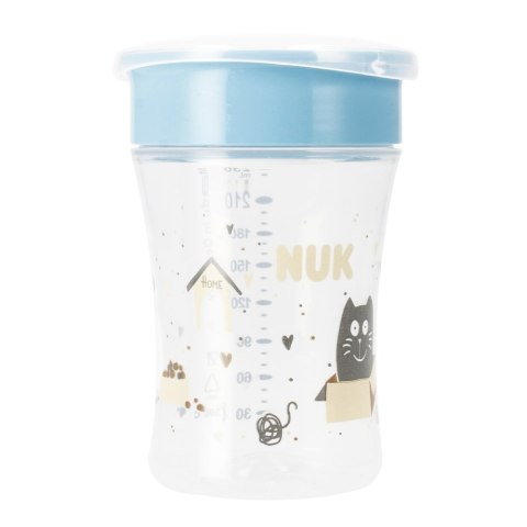 NUK MP KUBEK 230 ML 8M MAGIC CUP NIEBIESKI 10255684 NUK