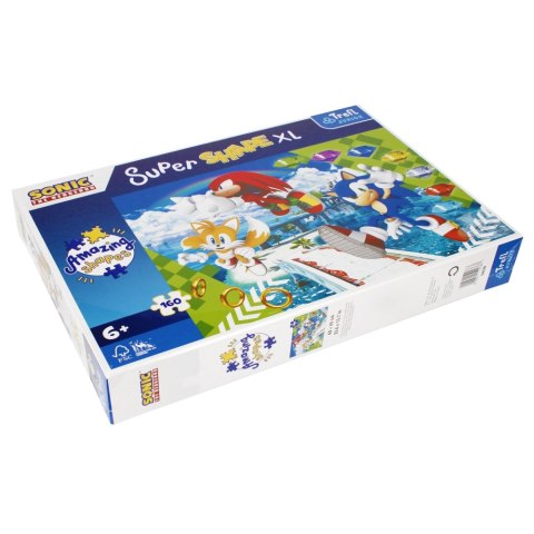 PUZZLE 160EL WESOŁY SONIC PUD TREFL 50038 TREF TREFL