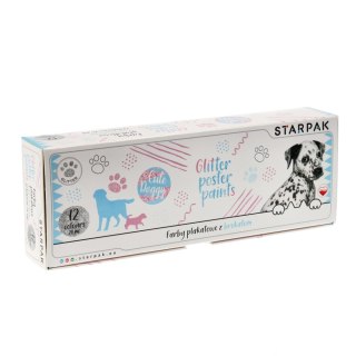 PINTURAS CARTEL 12 COLORES 20ML CUT PERRO BR FOL STARPAK 472917