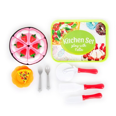 SET DE COCINA COMIDA CON ACCESORIOS MEGA CREATIVE 442115