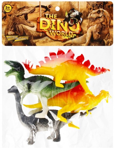 FIGURAS DINOSAURIOS 4 PCS. MEGA CREATIVO 498700