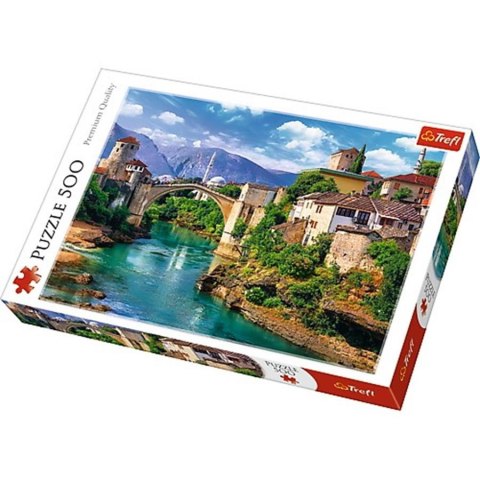 PUZZLE 500 PIEZAS PUENTE VIEJO DE MOSTAR TREFL 37333 TR