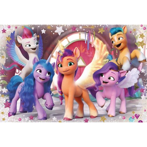 PUZZLE 24 ELEMENTY MAXI MY LITTLE PONY WESOŁY DZIEŃ KUCYKÓW TREFL 14355 TREF TREFL