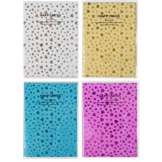 LIBRETA A7 80 HOJAS GLITTER STARPAK 438288