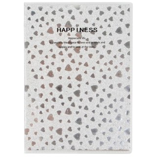 LIBRETA A7 80 HOJAS GLITTER STARPAK 438288