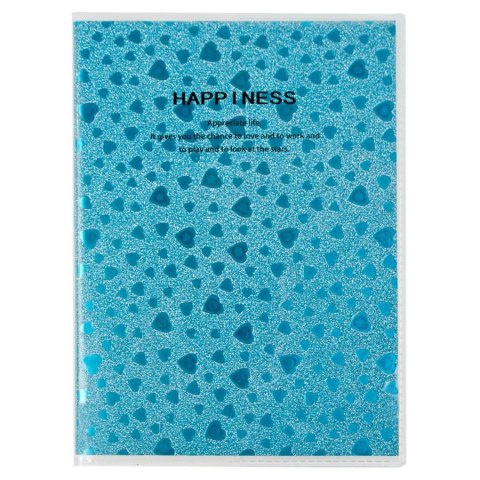 LIBRETA A7 80 HOJAS GLITTER STARPAK 438288