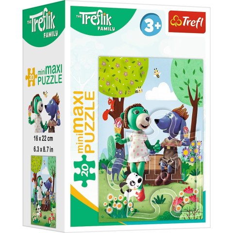 PUZZLE 20EL MINIMAXI DZIEŃ TREFLIKÓW TREFL 21154 TR TREFL