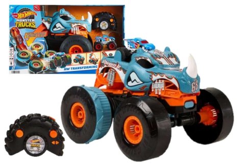 HW MT POJAZD 1:12 R/C RHINOMITE TRANSF HPK27 WB1 MATTEL