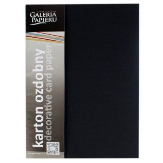 KARTON OZDOBNY A4 250G CZARNY FLORYDA GALERIA PAPIERU ARGO