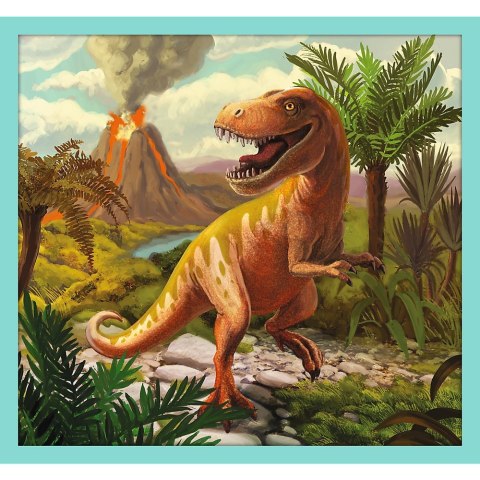 PUZZLE 10EN1 EN EL MUNDO DE LOS DINOSAURIOS TREFL 90390 TR