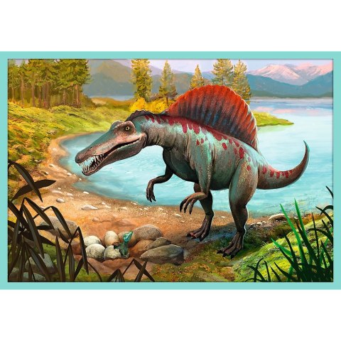 PUZZLE 10EN1 EN EL MUNDO DE LOS DINOSAURIOS TREFL 90390 TR