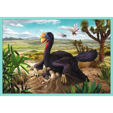 PUZZLE 10EN1 EN EL MUNDO DE LOS DINOSAURIOS TREFL 90390 TR