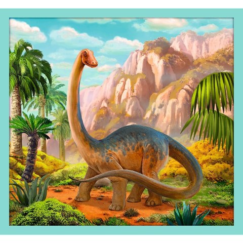 PUZZLE 10EN1 EN EL MUNDO DE LOS DINOSAURIOS TREFL 90390 TR