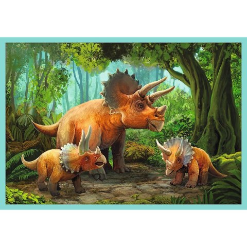 PUZZLE 10EN1 EN EL MUNDO DE LOS DINOSAURIOS TREFL 90390 TR