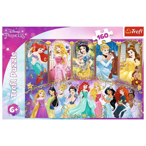 PUZZLE 160 PIEZAS TREFL PRINCESAS RETRATOS 15407