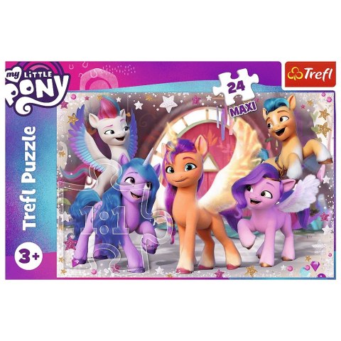 PUZZLE 24 ELEMENTOS MAXI LA ALEGRIA DEL PONY TREFL 14338 T