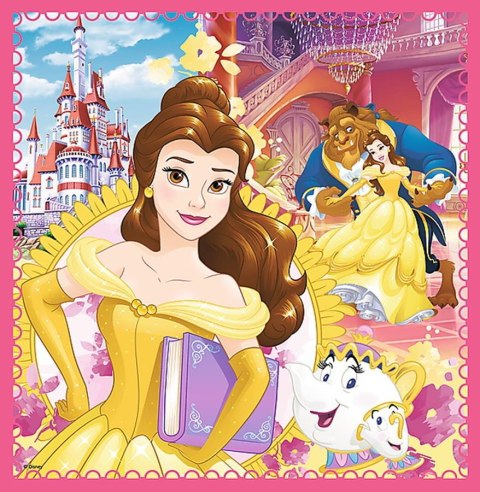 PUZZLE 3EN1 MUNDO ENCANTADO DE LA PRINCESA TREFL 34833