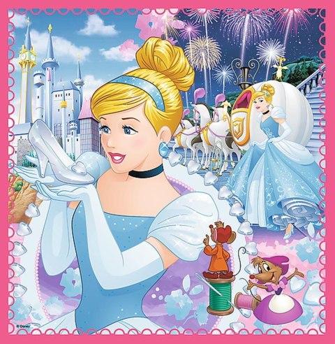 PUZZLE 3EN1 MUNDO ENCANTADO DE LA PRINCESA TREFL 34833