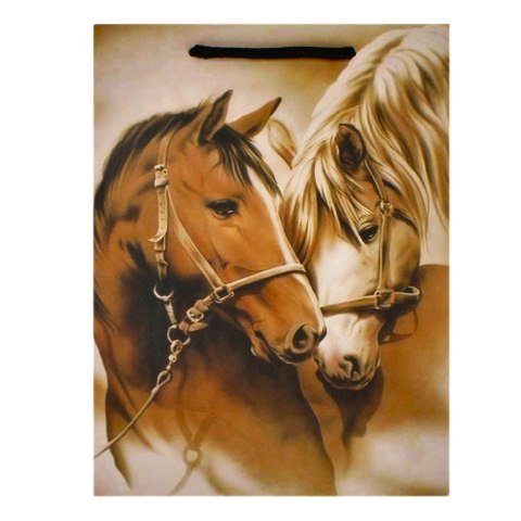 BOLSA DECORATIVA CABALLOS 15X24 CM PACK 12 UDS. W&K JYWK500S