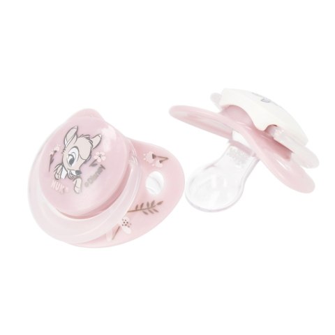 NUK MP SMOCZEK USPOKAJAJĄCY SILIKONOWY 0-6M DISNEY BAMBI OP.2 SZT. 10175003 NUK