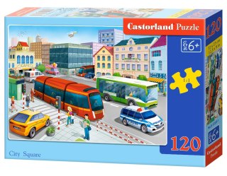 PUZZLE 120 ELEMENTÓW CITY SQUARE CASTORLAND B-13555 CASTOR