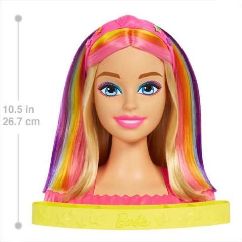 BRB GLOWA DO STYLIZACJI NEONOWA BLOND HMD78 WB1 MATTEL