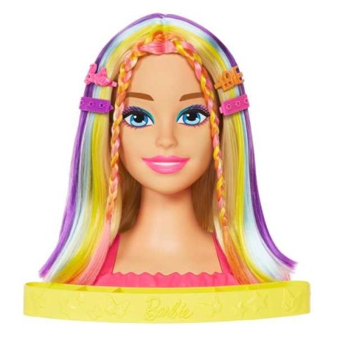 BRB GLOWA DO STYLIZACJI NEONOWA BLOND HMD78 WB1 MATTEL