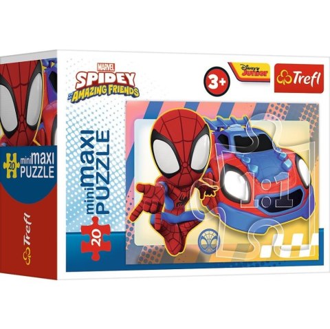 PUZZLE 20EL MINIMAXI 21135 NIESAMOWITY SPIDEY 3 TREFL 21135 TR TREFL