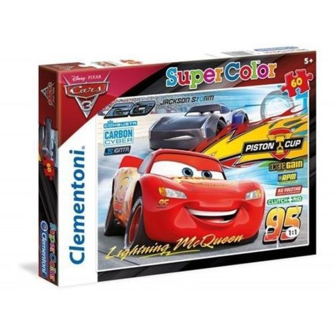 PUZZLE 60EL CARS 3 CLEMENTONI 26973 CLEMENTONI